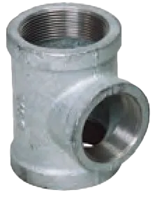 APT® Tee Galvanized Steel Pipe 1-1/2" Fitting
